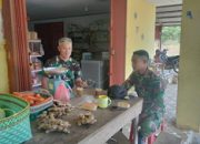 Satgas Yonzipur 5/ABW Merajut Kedekatan dan Persaudaraan Warga