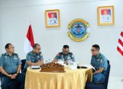 Danlantamal I Ikuti Rapat Review Penanganan Masuknya Pengungsi Rohingya Secara Vicon