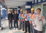 PENGAMANAN PERAYAAN IBADAH JUM’AT AGUNG OLEH POLSEK BANTAR GEBANG