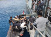 Kolaborasi TNI AL-Bakamla RI Sukses Evakuasi Warga Pulau Enggano