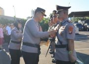 Kapolres Metro Bekasi Kota Pimpin Upacara Serah Terima Jabatan dan Pelantikan Pejabat Baru,