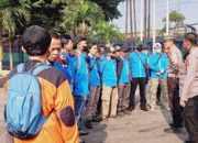 Polsek Rawalumbu Laksanakan Pengamanan dan Pengawalan Keberangkatan Buruh dan Mahasiswa Peringati May Day di Monas
