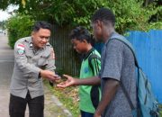 Satgas Damai Cartenz Tanamkan Nilai Positif pada Pelajar Mimika Lewat Sentuhan Humanis