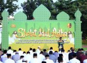 Gelar Salat Idul Adha, Jajaran Polri Tingkatkan Kepedulian Demi Persatuan