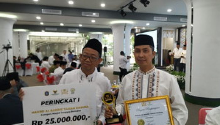 Raih Penghargaan Masjid Tanggap Bencana, Masjid Al- Bakrie Taman Rasuna Terus Berbenah untuk Berikan Manfaat