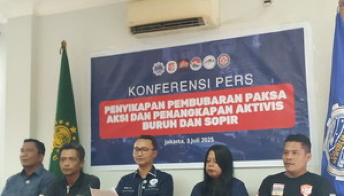 Pembubaran Paksa Aksi dan Penangkapan Aktivis Buruh dan Sopir Cederai Demokrasi
