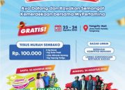 Pertamina Patra Niaga Gelar “MyPertamina Pasar Rakyat 2025”, Semarakkan HUT RI di Tangcity Mal